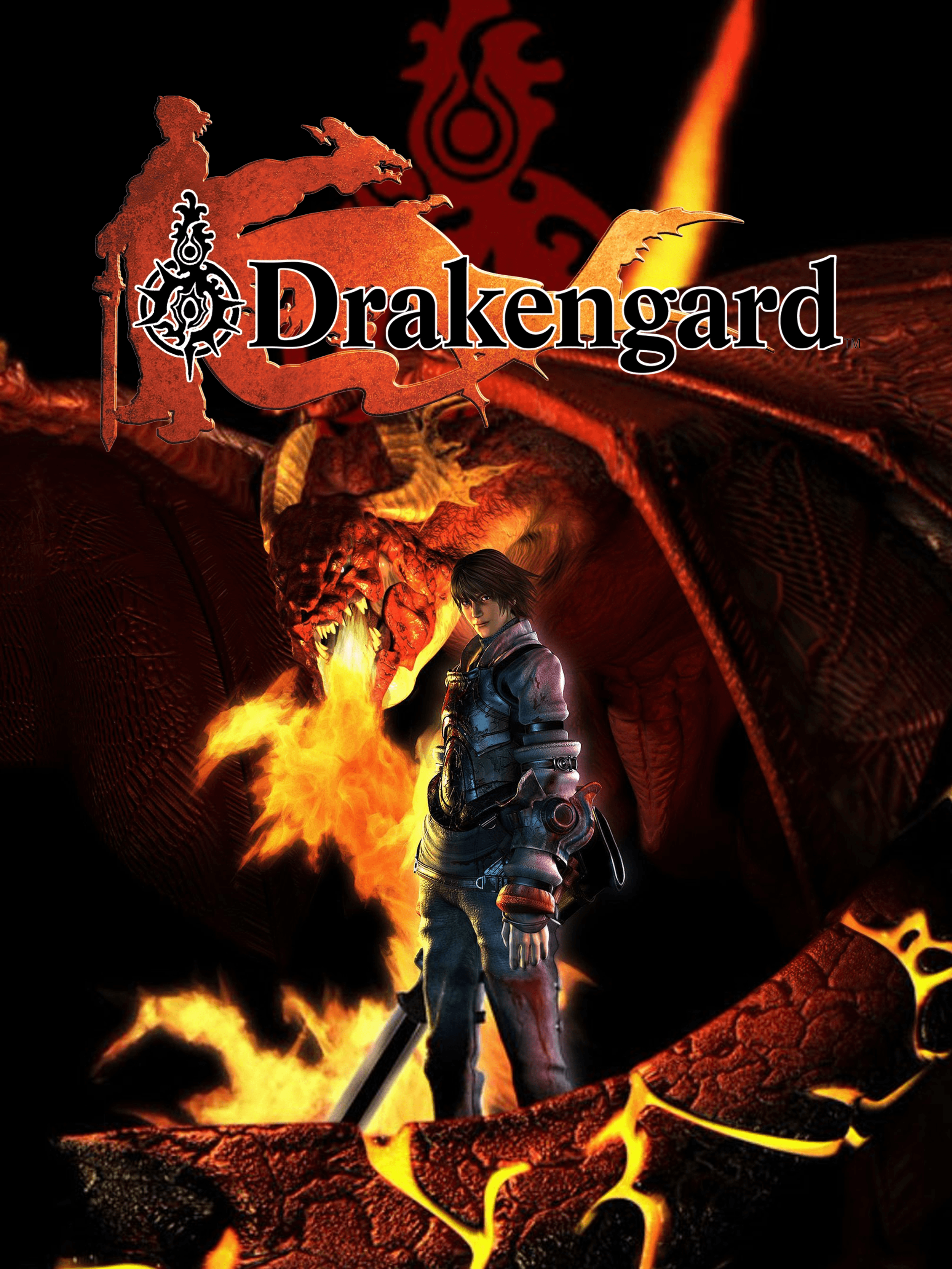 Game cover: Drakengard